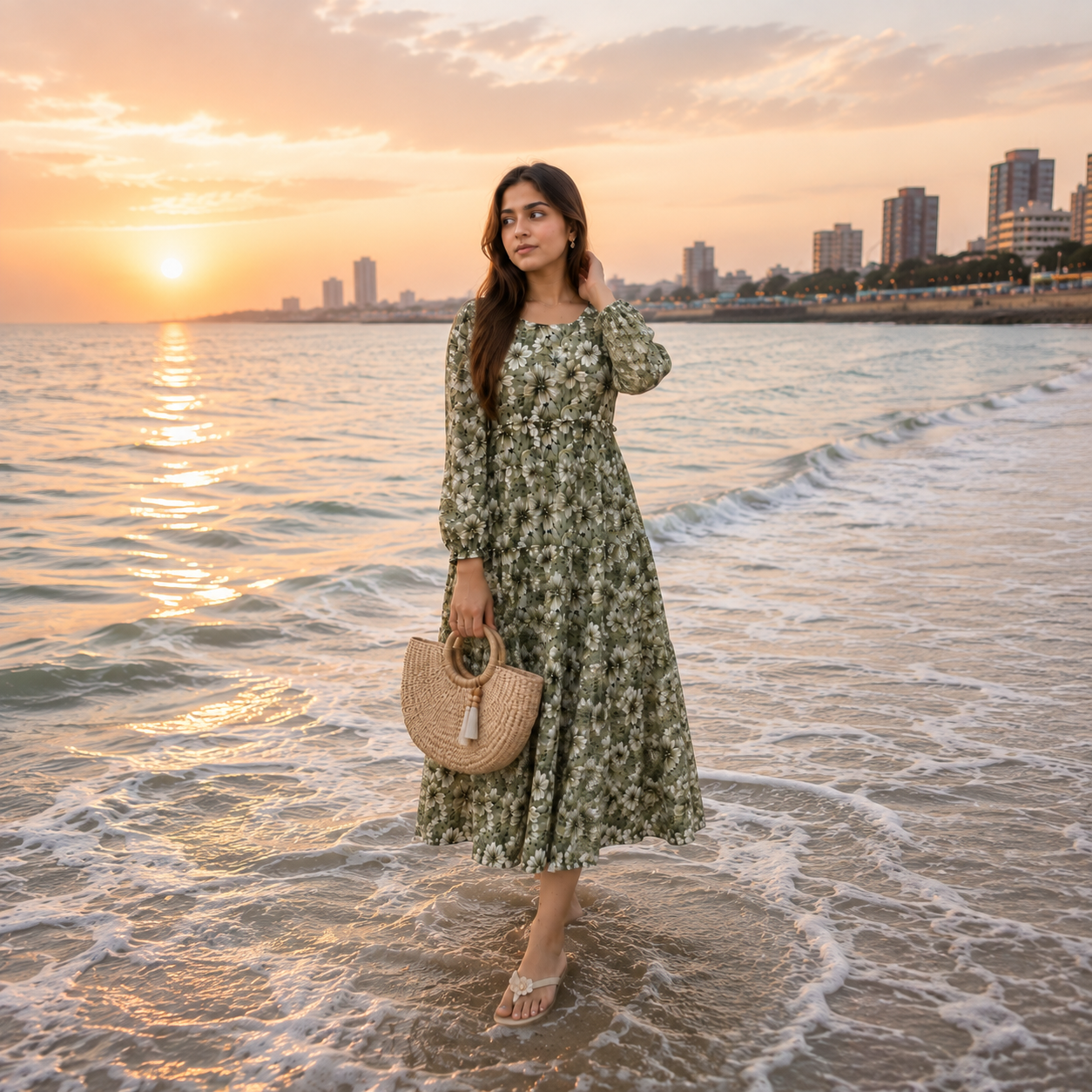 Floral Printed Dress