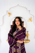 Purple Khaddar Ensemble