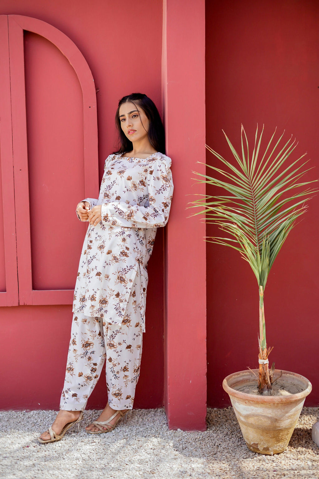 Floral Printed Lawn 2-Piece