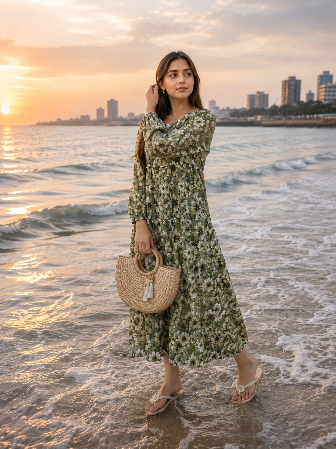 Floral Printed Dress