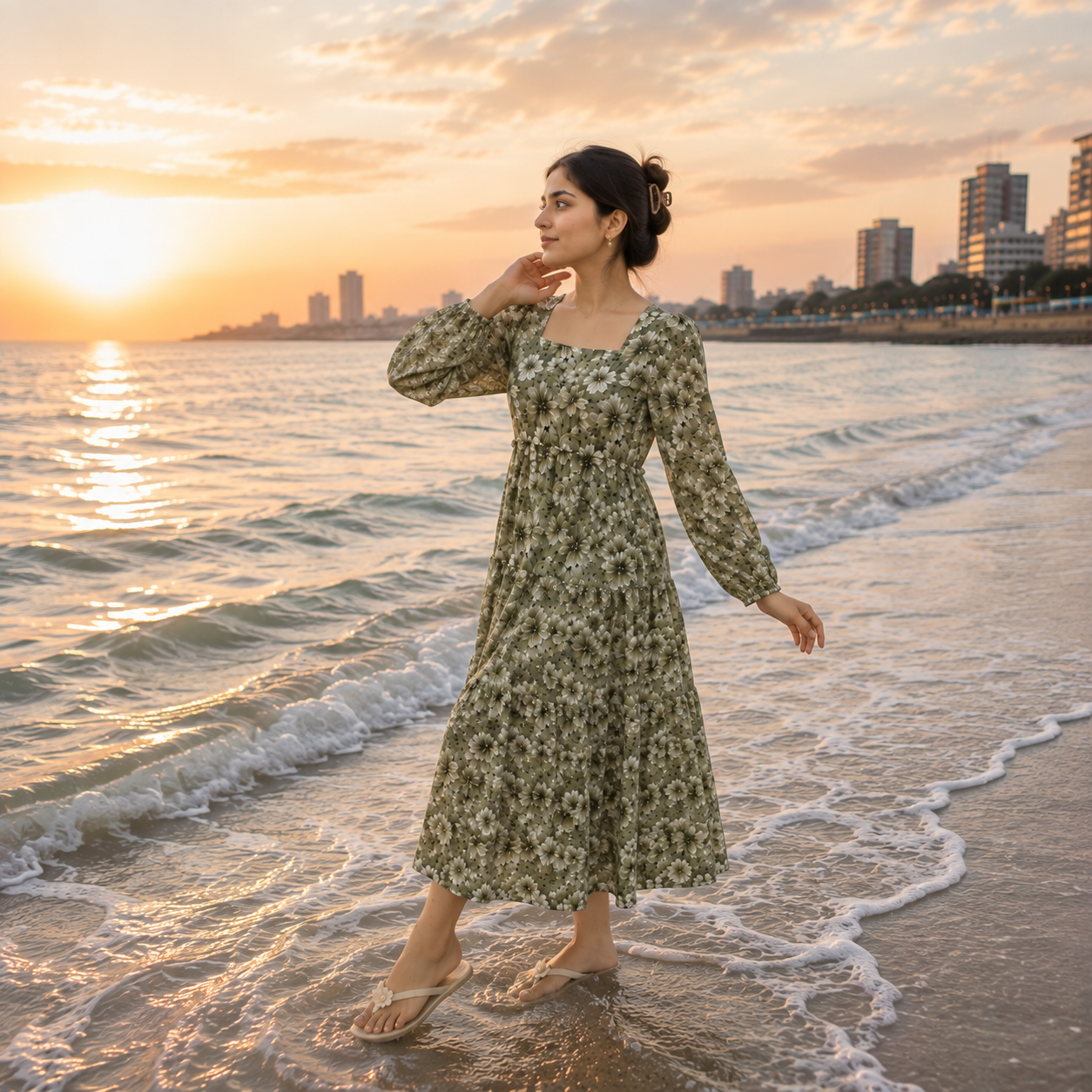 Floral Printed Dress